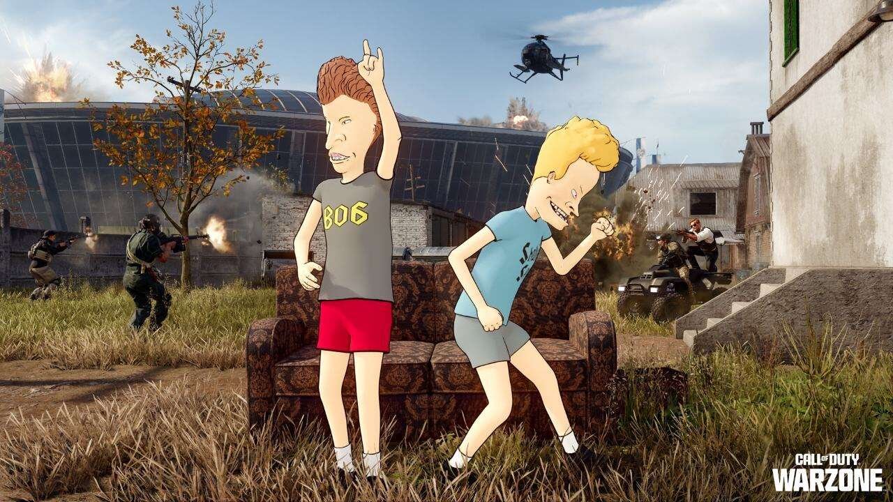 COD: „Black Ops 6“, „Warzone 4 Season“, susijęs su „Beavis“, „Butt-Head“ ir CEL žemėlapiais.