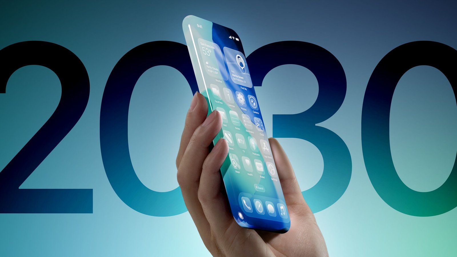 Štai ką „iPhone“ gali pamatyti iš „Apple“ kiekvienais metais iki 2030 m
