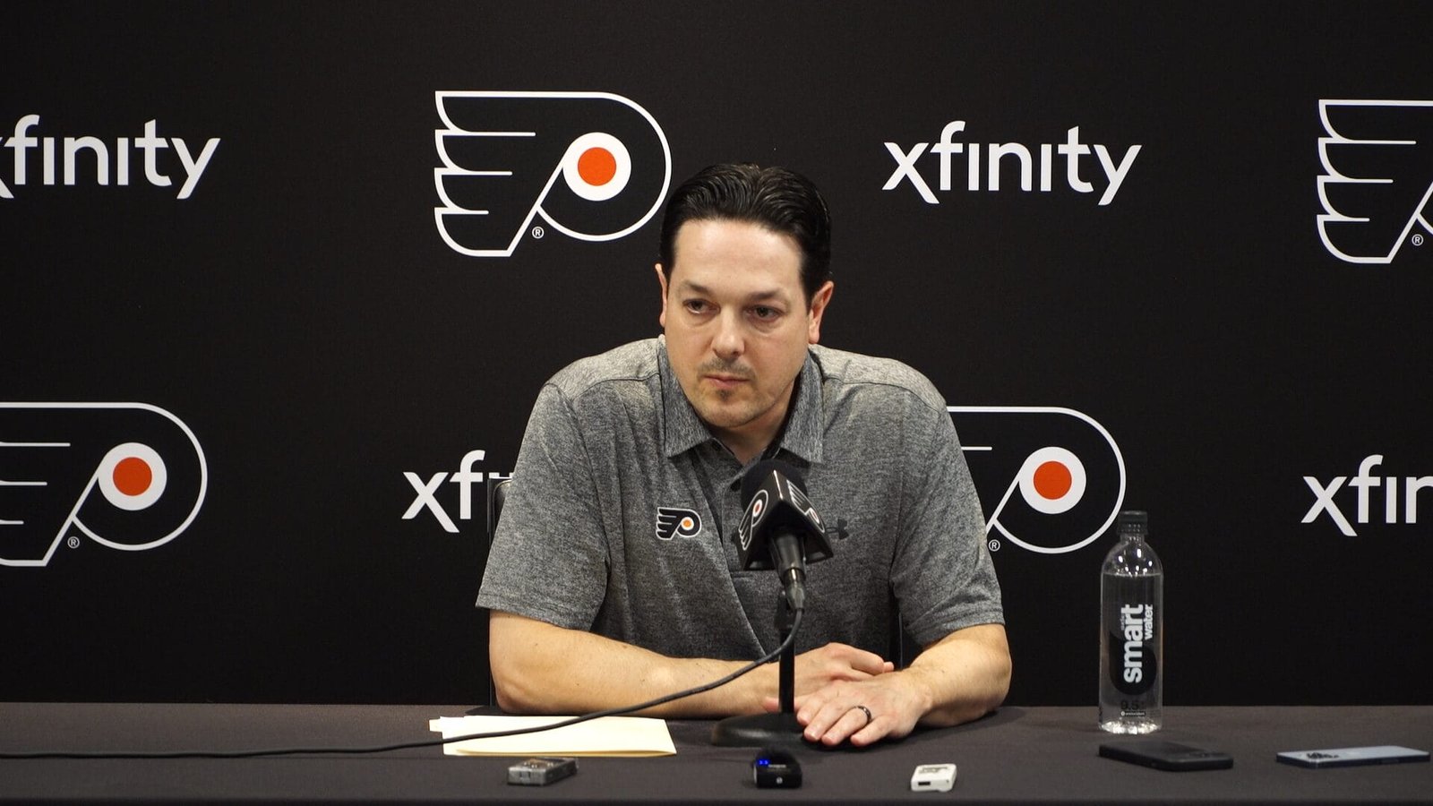 Briere paaiškina „Flyers“ procesą pirmame NHL 2025 projekto etape