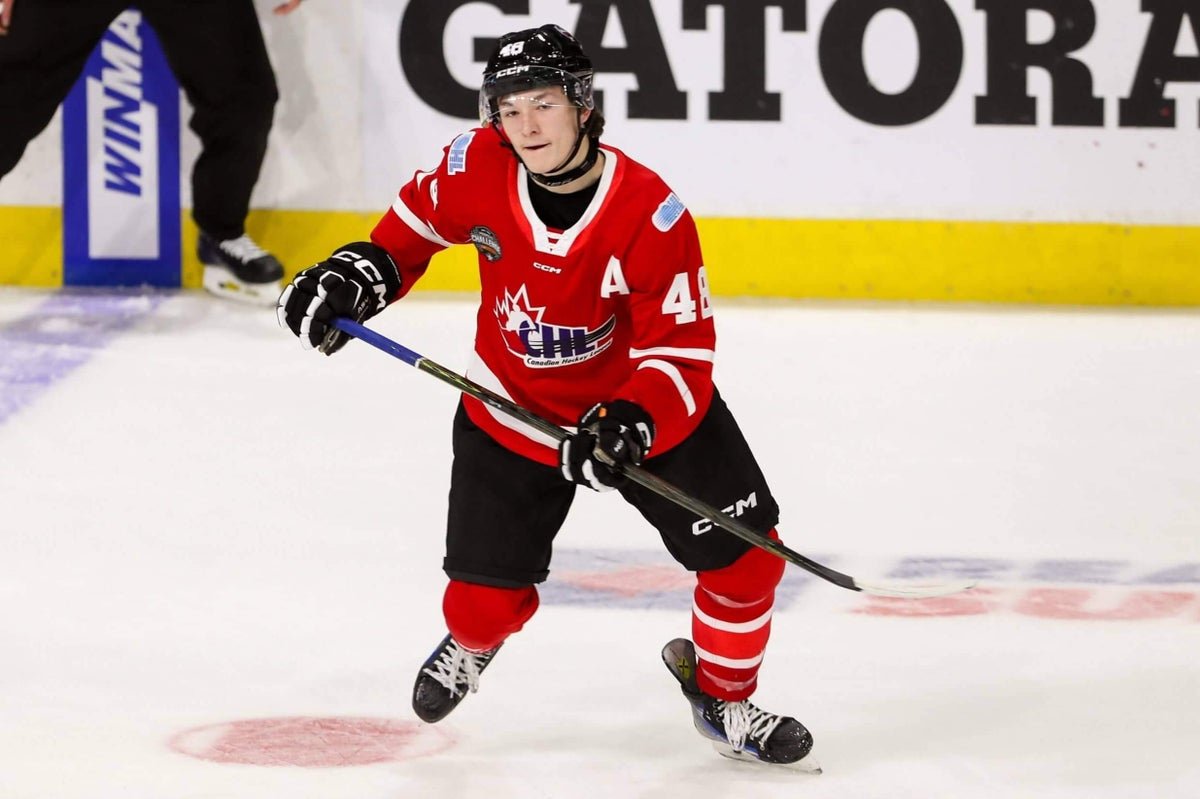 Matthew Schaeferis, išrinktas Niujorko salų gyventojų su pirmuoju pasirinkimu 2025 m. NHL juodraštyje