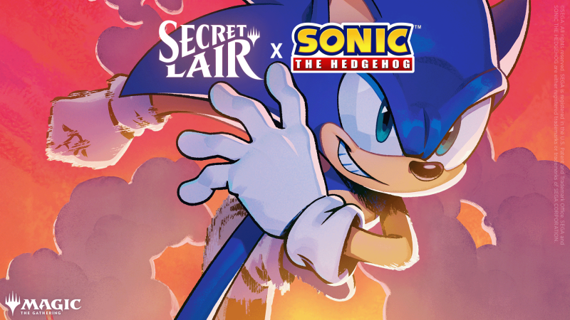 Magija: „Gathering Secret Lair“ praneša apie „Hedgehog Sonic the Hedgehog“ bendradarbiavimą