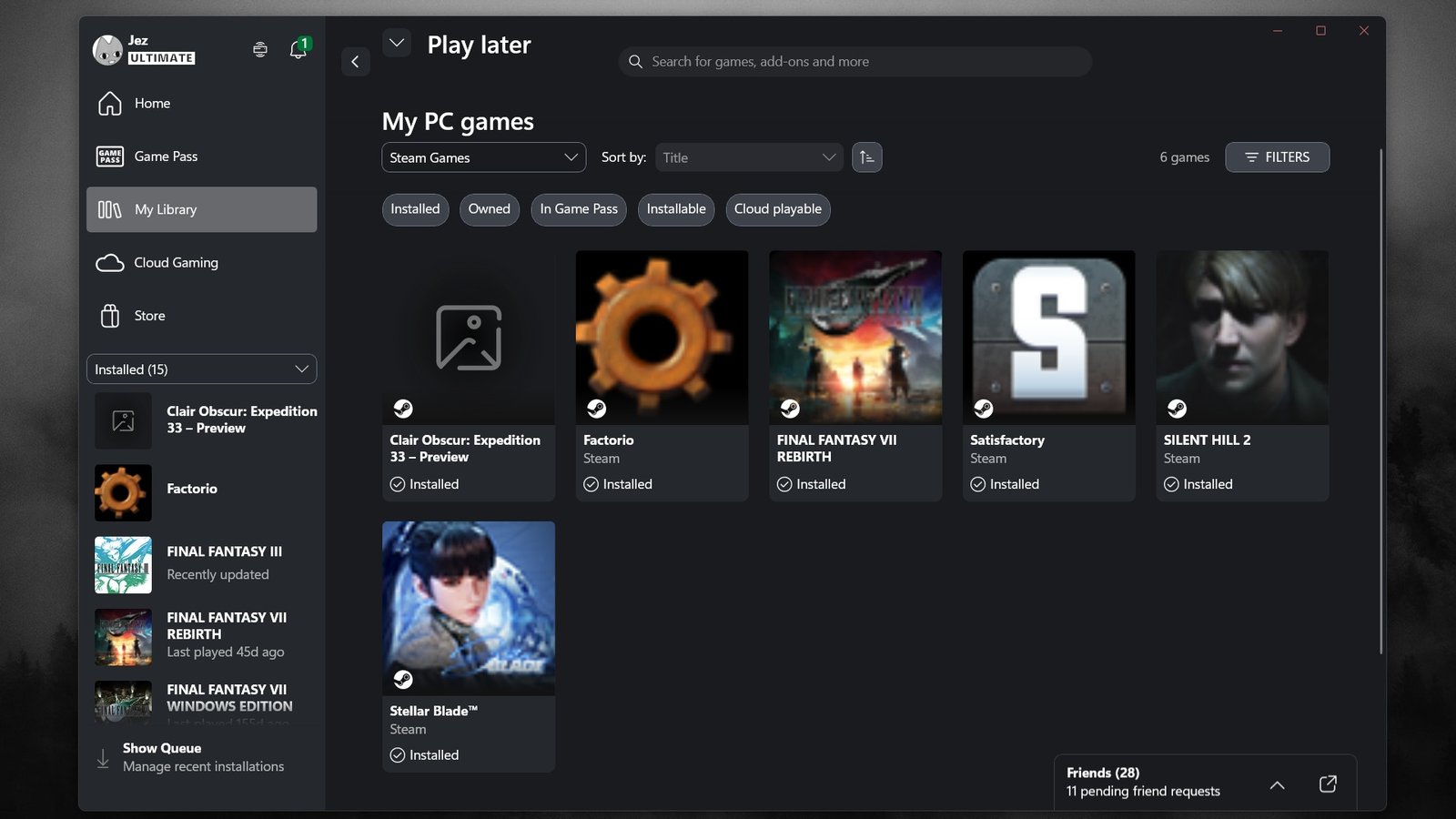 „Microsoft Xbox PC PC Collection“ yra surinkta kai kuriems gerai žinomiems – su „Battle.net“, „Steam“ ir dar daugiau vilkimo