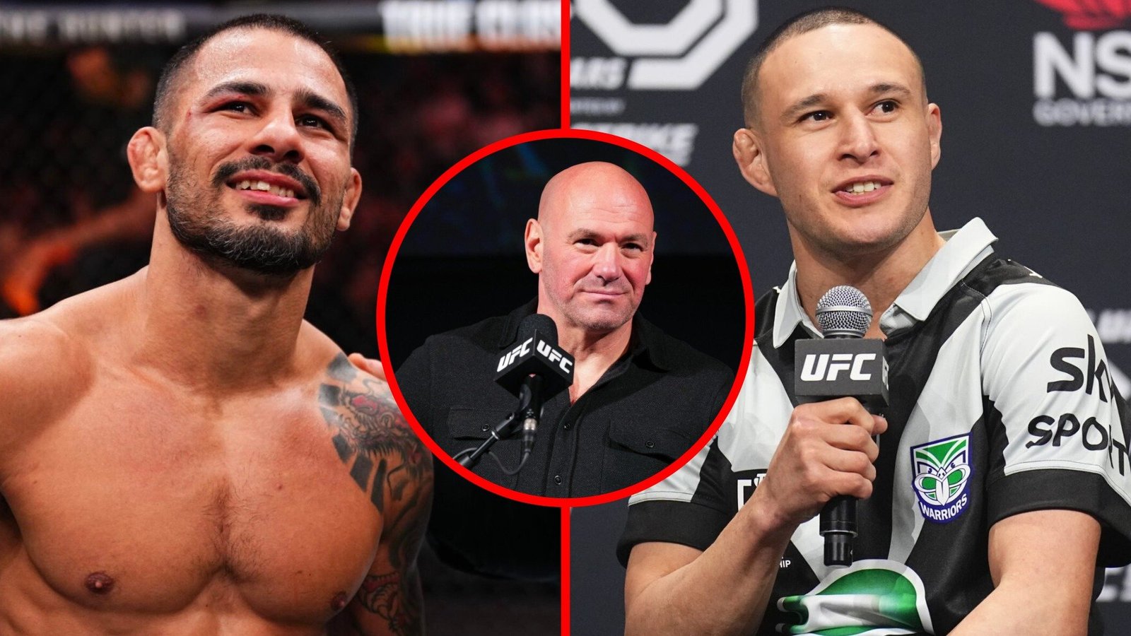 „Joks kovotojas iš tikrųjų nepadarė daug“ … Dana White kritikavo Aleksandro Pantoia ir Kai Kara-France pirmąjį mūšį