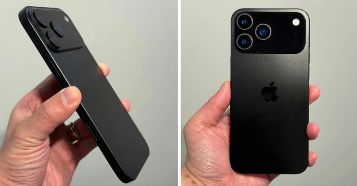 „iPhone 17 Pro“: atidžiau pažvelkite į naują „fotoaparato juostos“ dizainą
