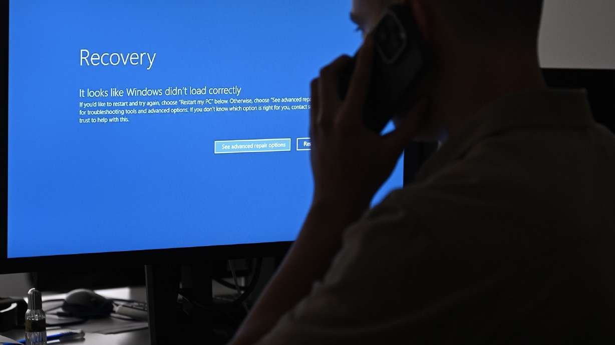 „Microsoft“ „Mėlynas mirštantis ekranas“ yra žinomas