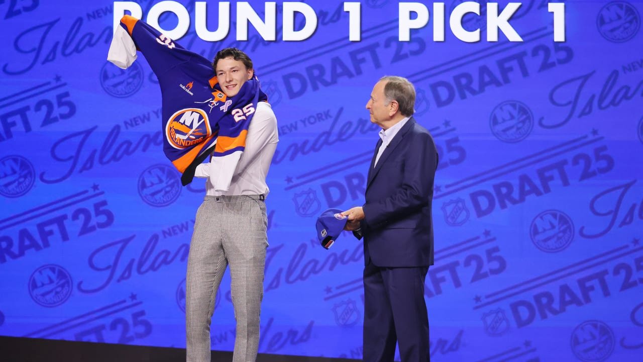 „Schaefer“ išrinko 2025 m. Islandų pirmąją vietą. NHL juodraštis