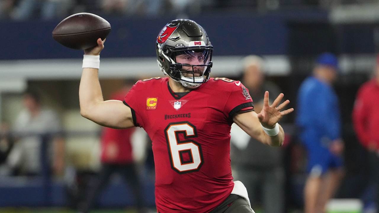 Baker Meefield for MVP? Joshas Jacobsas už Opoy? „Long Shot“ nuotraukos už puikius apdovanojimus NFL 2025 m. – NFL.com