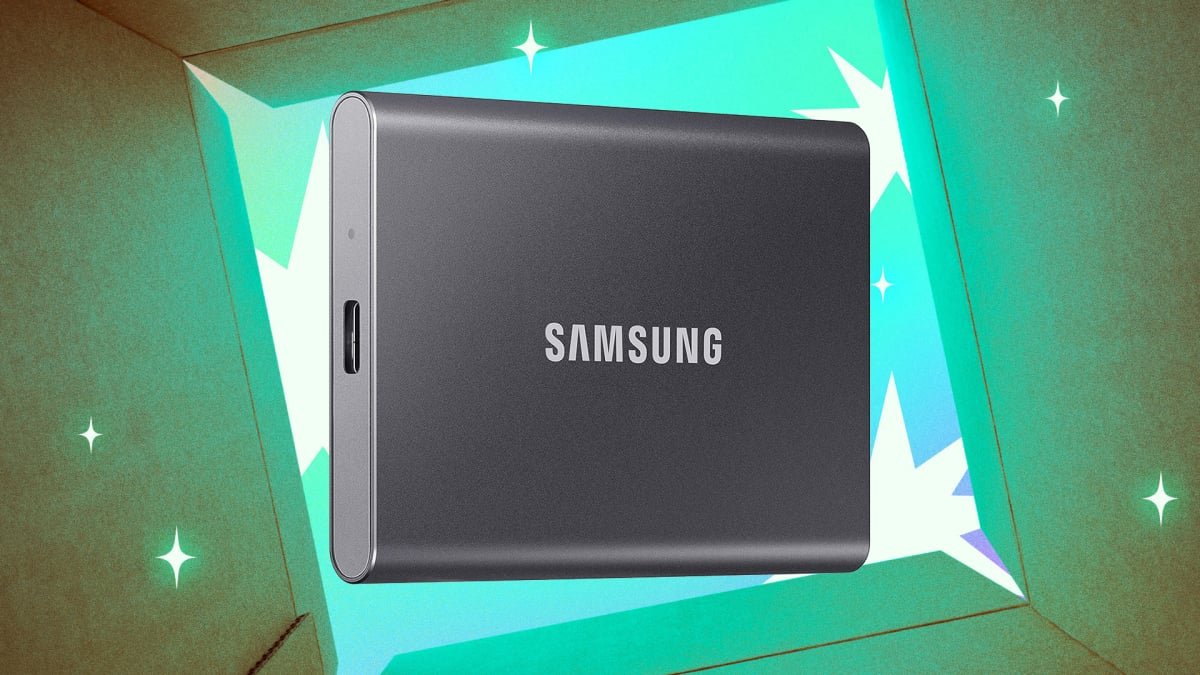 „Samsung T7“ yra 80 USD už kelias valandas, kol pasibaigs piko diena