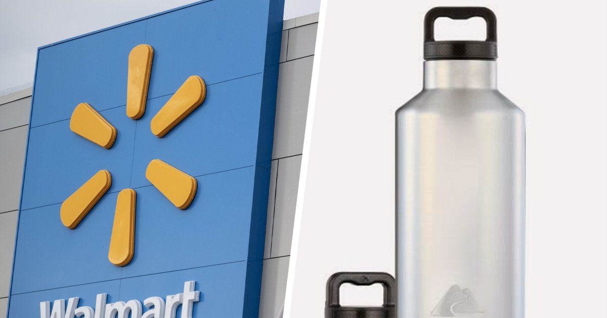 „Walmart“ primena 850 000 vandens butelių po to