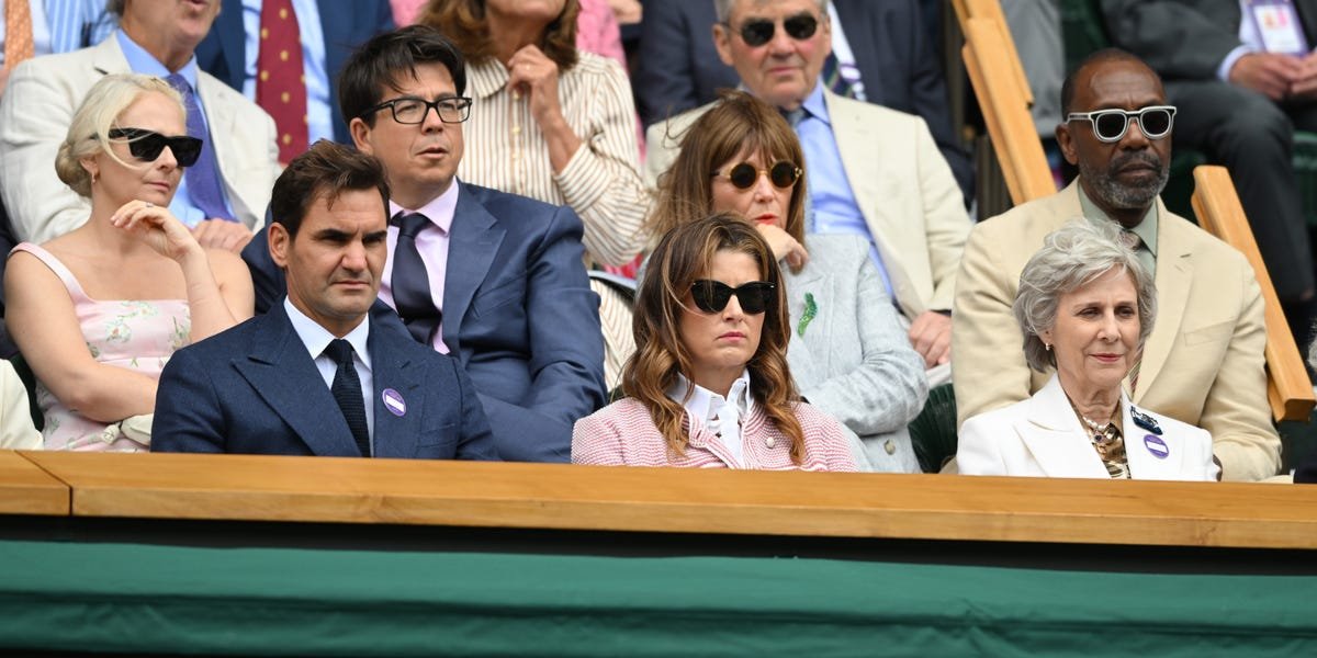 Rogeris Federeris Karališkojoje dėžutėje su Birgit, Glosterio hercogiene