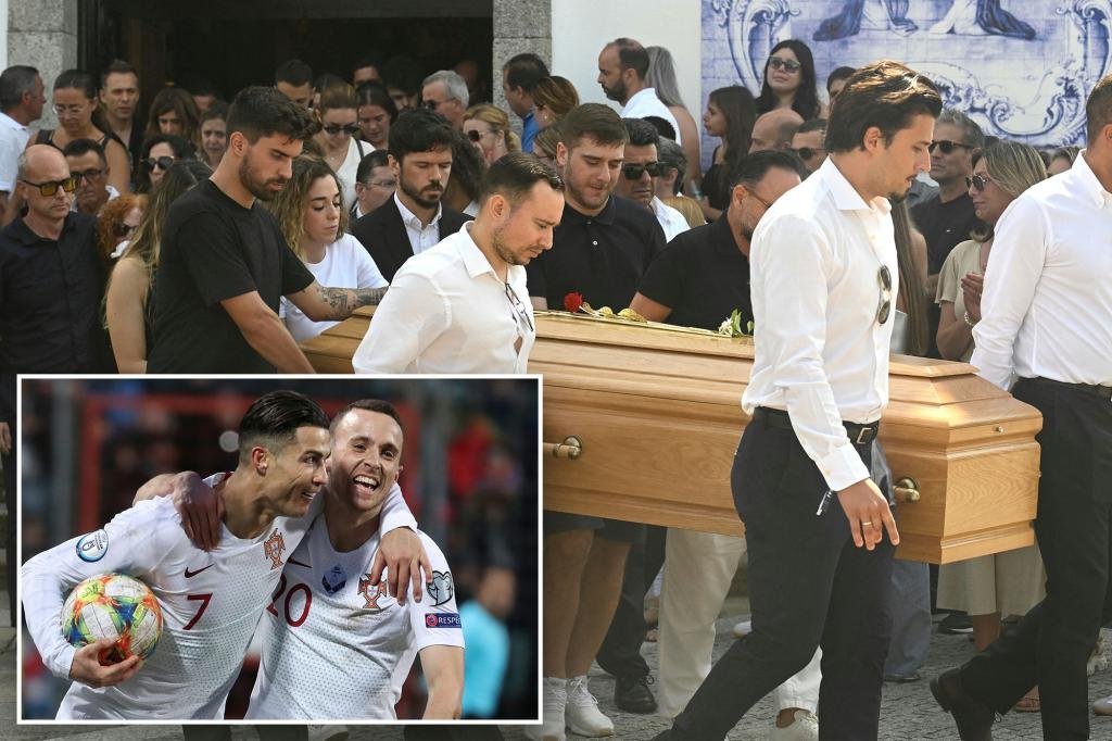 Kodėl Cristiano Ronaldo nedalyvauja „Diogo Jota“ laidotuvėse