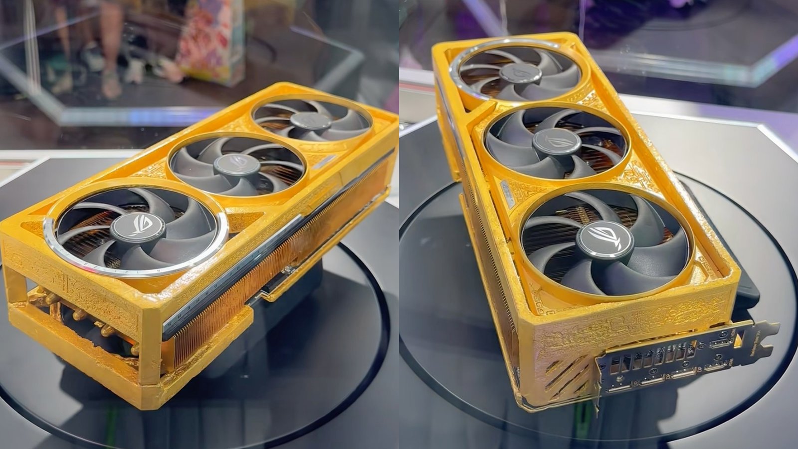 Pamirškite „Dhahaab“ versiją „ASUS“, padarykite ROG RTX 5090 su „5 kg“ tikrame aukse