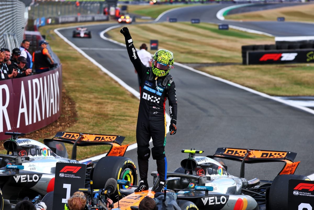 „Piasstri Denalty“ jam kainavo Didžiosios Britanijos GP pelną iš Norriso užimtose lenktynėse