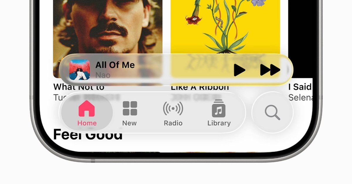 „Apple“ pridėjo daugiau šalčio prie skysto stiklo dizaino