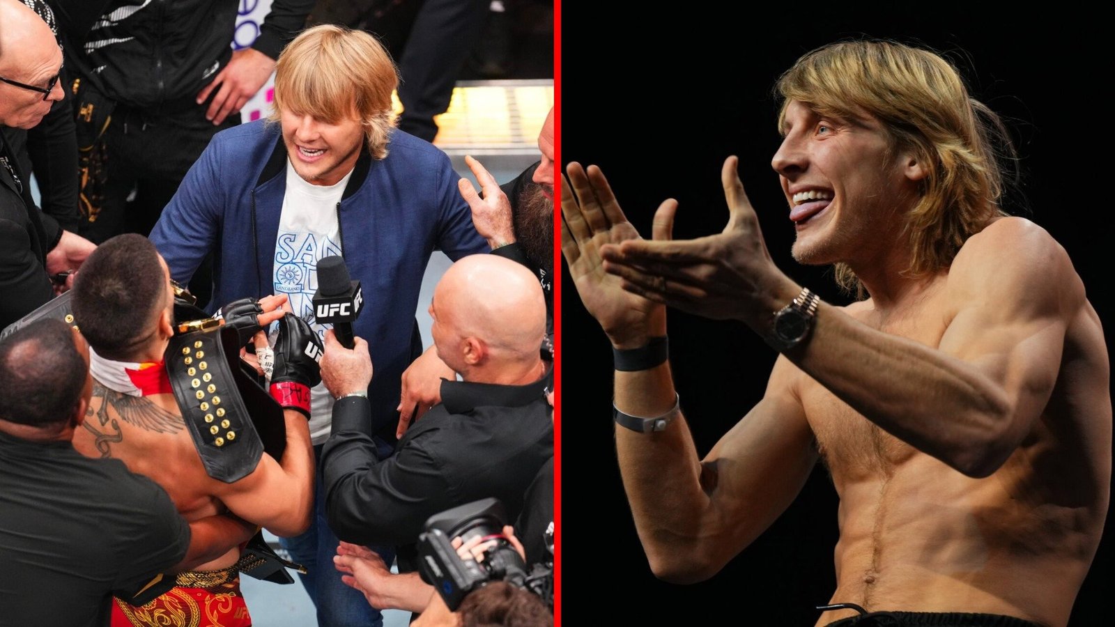„Paddy Pimblet“ rodo didelį karjeros pokytį su UFC titulu virš „Olia Topuria Pergalės“
