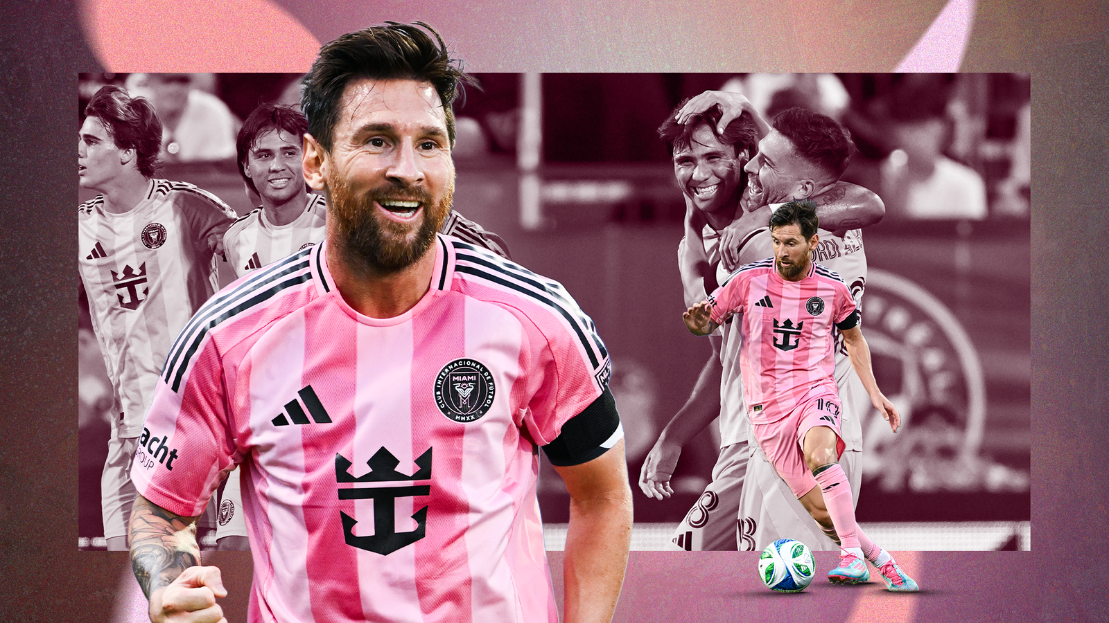 Lionelis Messi ir Inter Majamis Siųskite pranešimą MLS grąžinimui