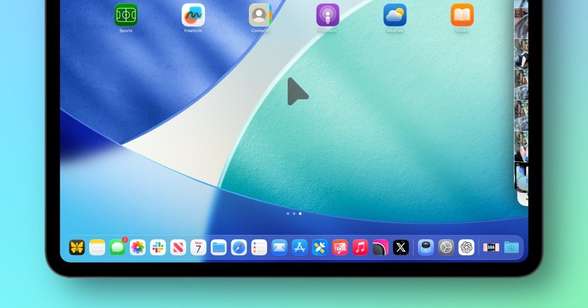 „IPad“ rodyklė gauna „Mac“ įkvėptą funkciją „iPados 26 Beta 3“