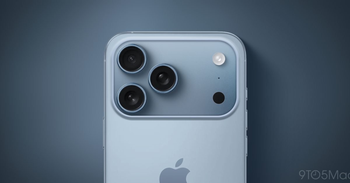 Pabrėžkite „iPhone 17 Pro Apples“ aliuminio dizainą, pakartotinį „Apple“ logotipą