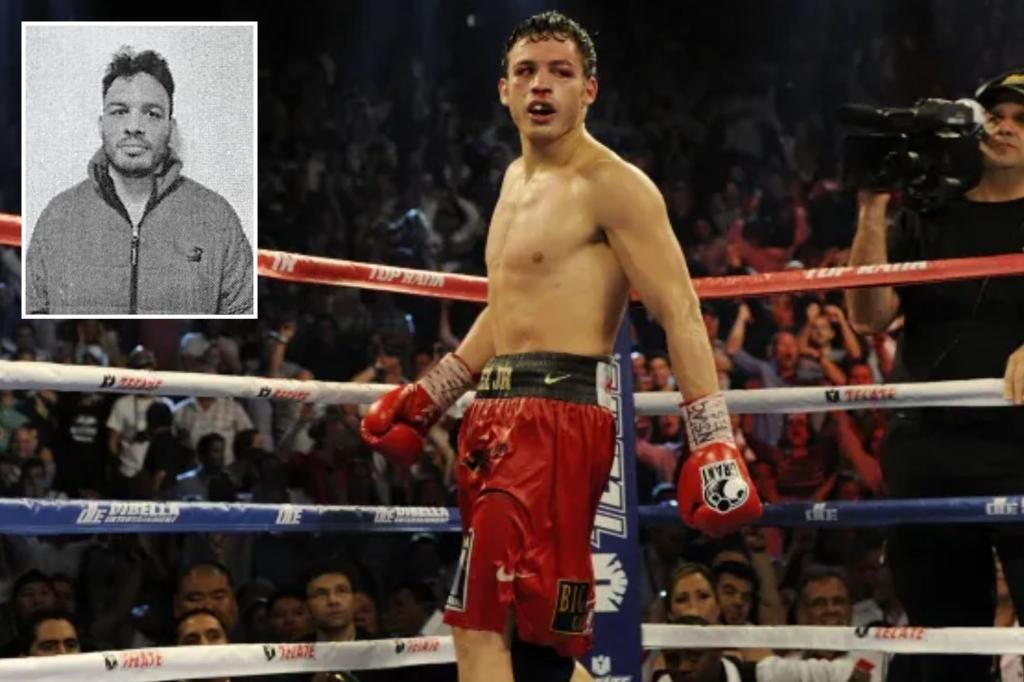 Julio Cesar Chavez -Jr vieta. Nežinomas po ledo arešto