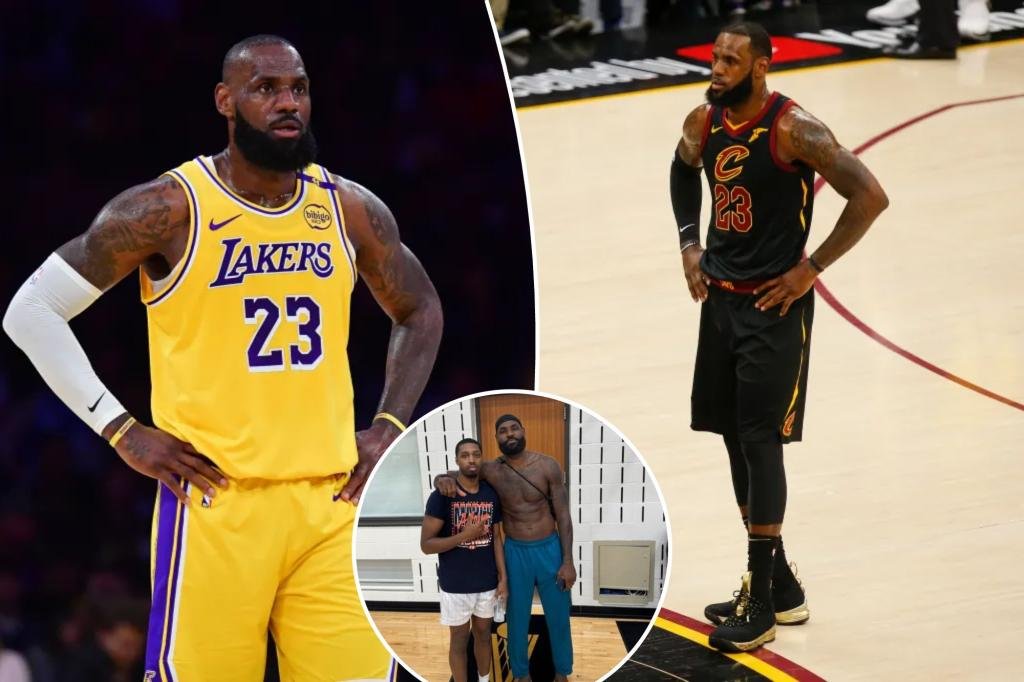 LeBronas Jamesas aplankė „Cavaliers“ praktinę įstaigą kaip