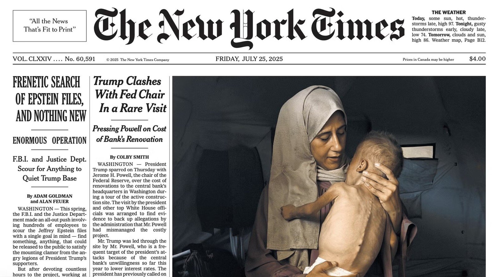 „NY Times“ pripažįsta, kad „Gazan Boy“ pirmame puslapyje turėjo „iš anksto egzistuojančių sveikatos problemų“ – Izraelio laikai