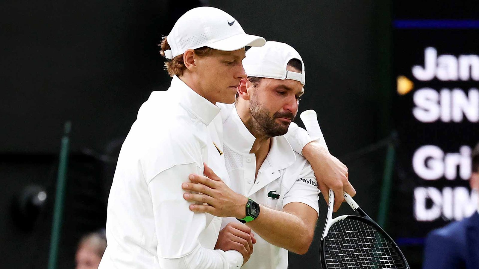 Jannik Senner persikelia į Vimbldono QFS po Grigoro Dimitrovo pasitraukimo | ATP turas