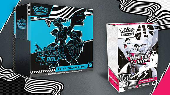 „Pokémon TCG“: „Scarlet & Violet“ – „Showback Bolt“ ir „White Flare Showcast“